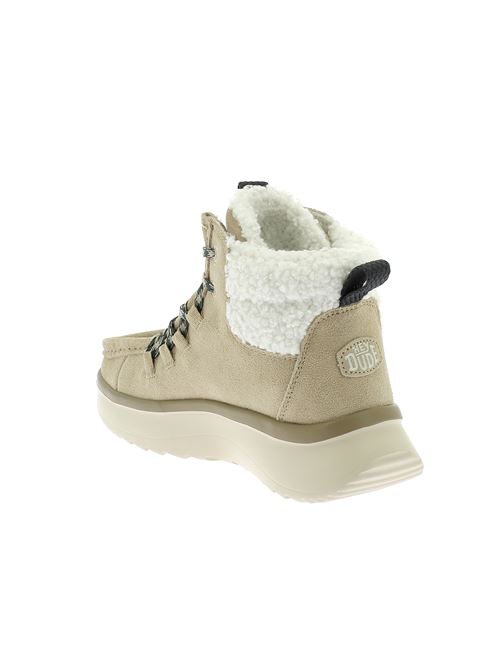 Wendy Peak polacco da donna in camoscio beige HEY DUDE | 419953VD